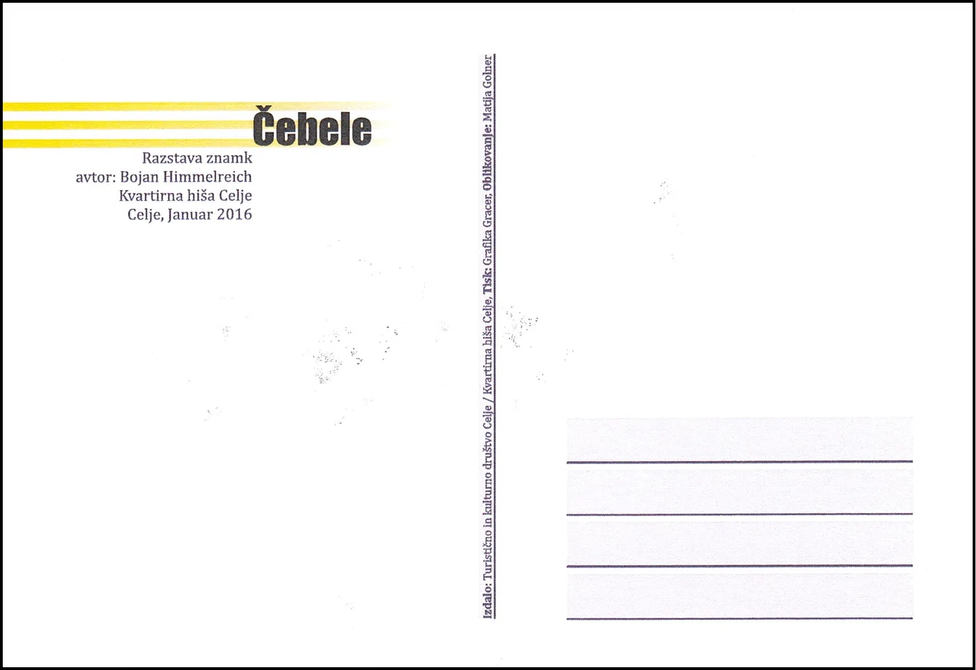 FILATELISTIČNA RAZSTAVA " ČEBELE "